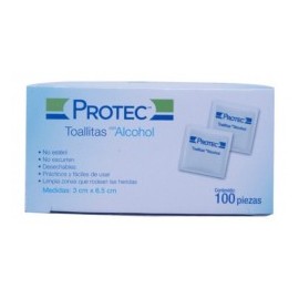 Toallitas con Alcohol...